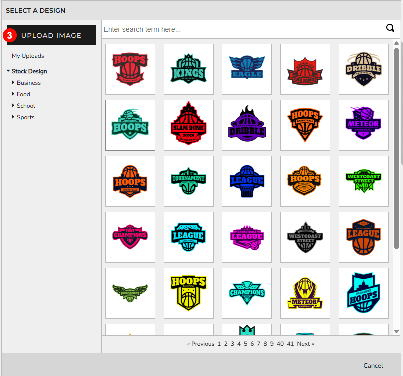 Select or Upload Image