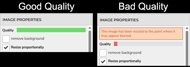 Quality meter